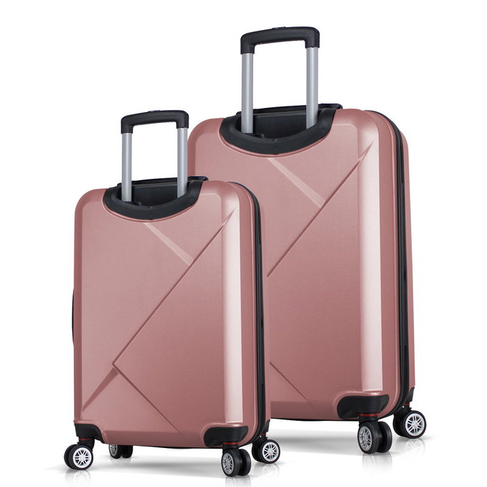 Zoozie Bags Juego de maletas de 2 piezas en Oro rosa Zoozie Bags Juego de maletas de 2 piezas en Oro rosa